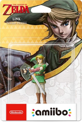 Figura amiibo link - link, twilight